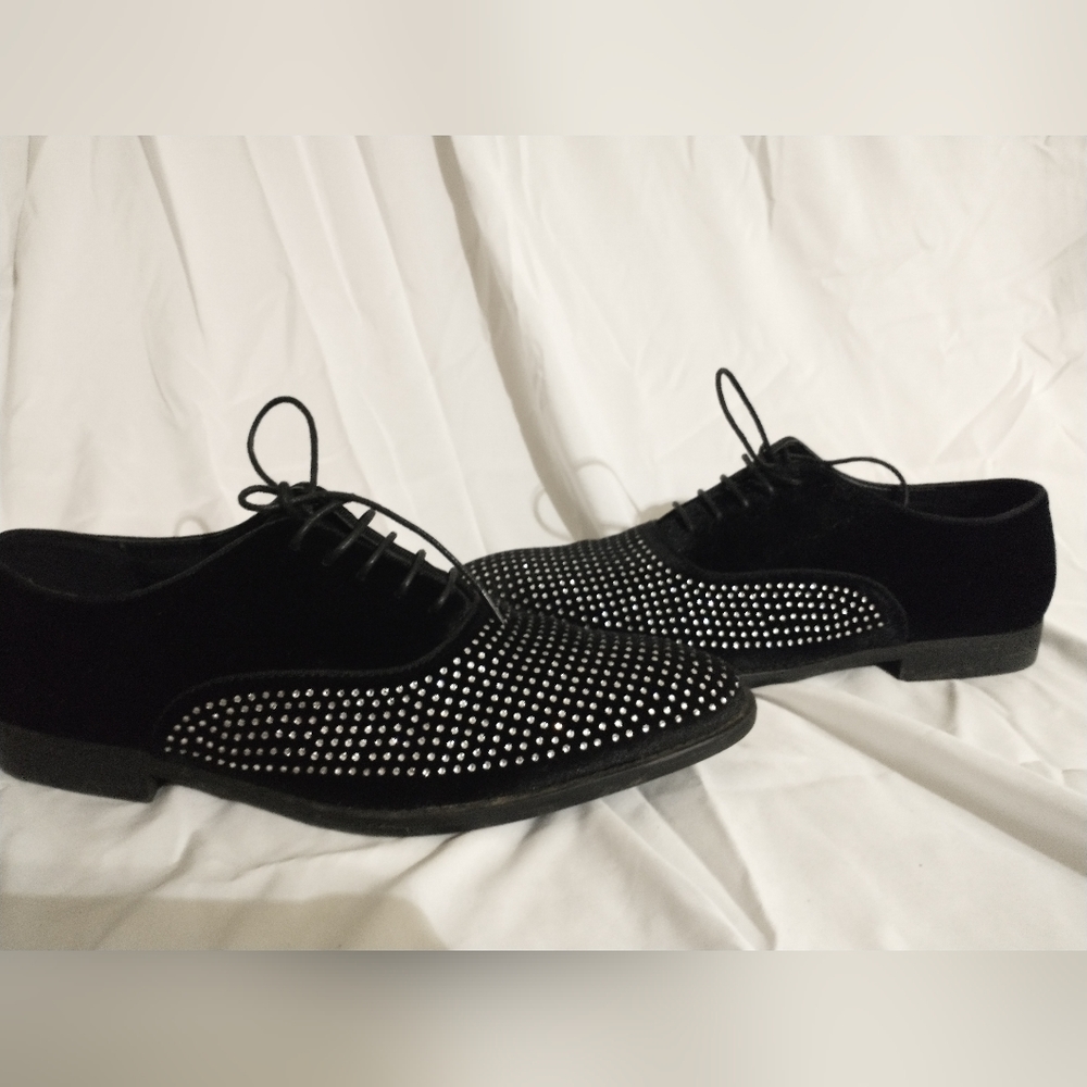 Men's INC Dominik Black Dress Shoes Size 11.5 - Picture 3 of 10